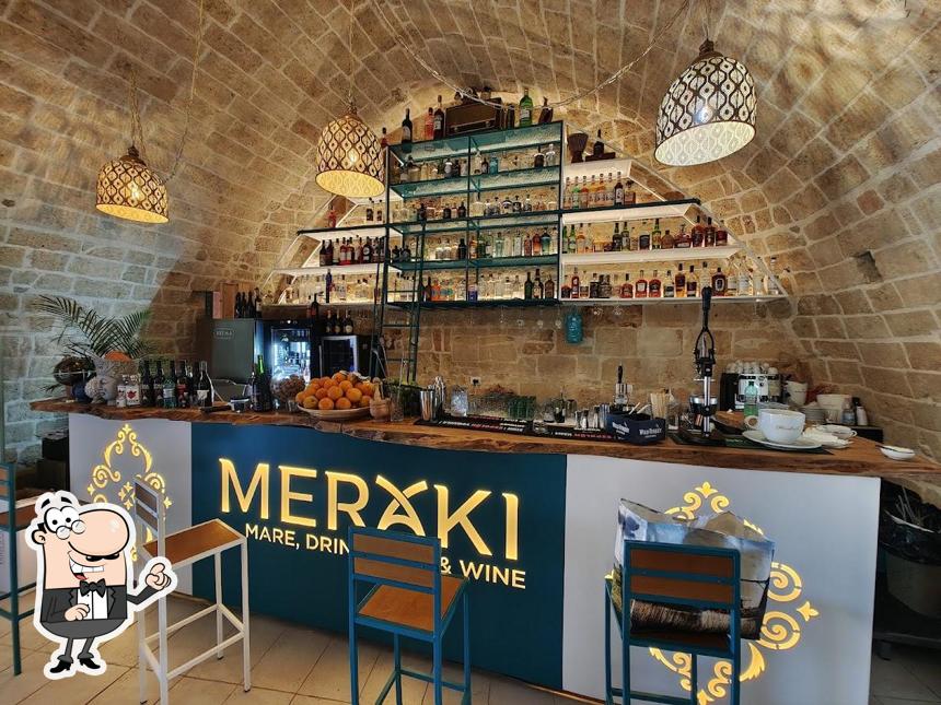 Gli esterni di Meraki Bar e Bistrot