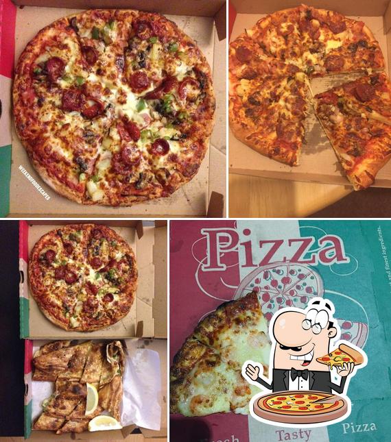 Pick pizza at OZ Pizza & Kebabs Ermington