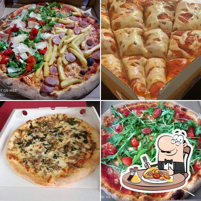 A Pizze & Delizie, vous pouvez essayer des pizzas