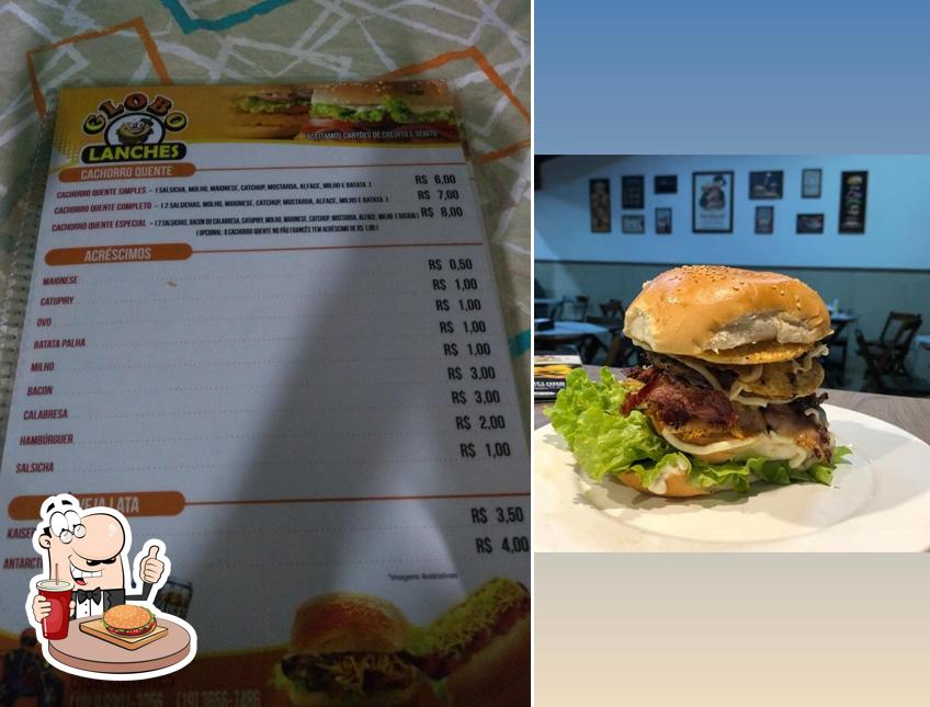 Deguste um dos hambúrgueres oferecidos no Globo Lanches