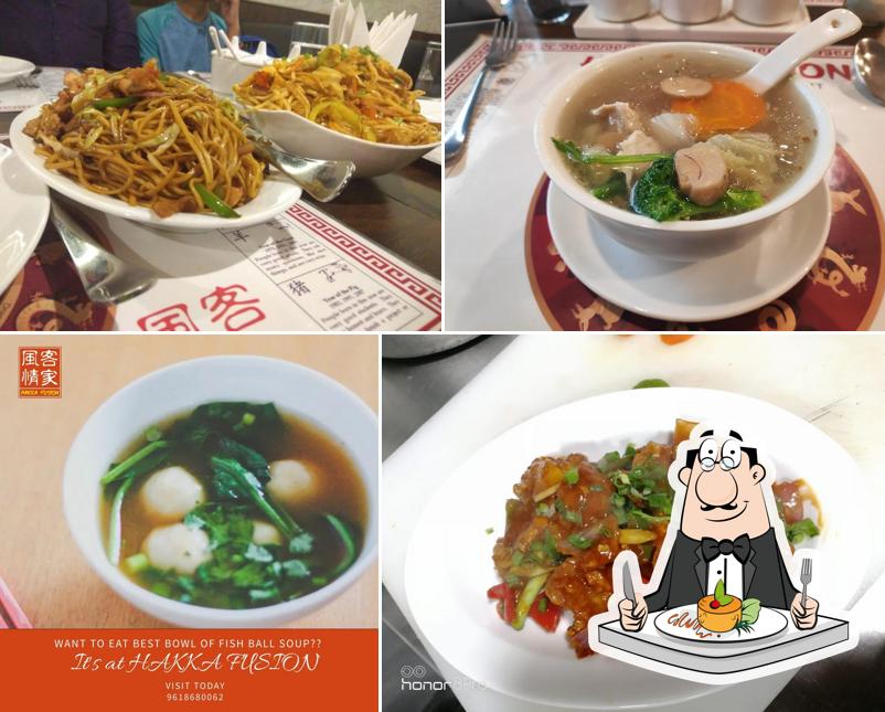 Food at HAKKA FUSION