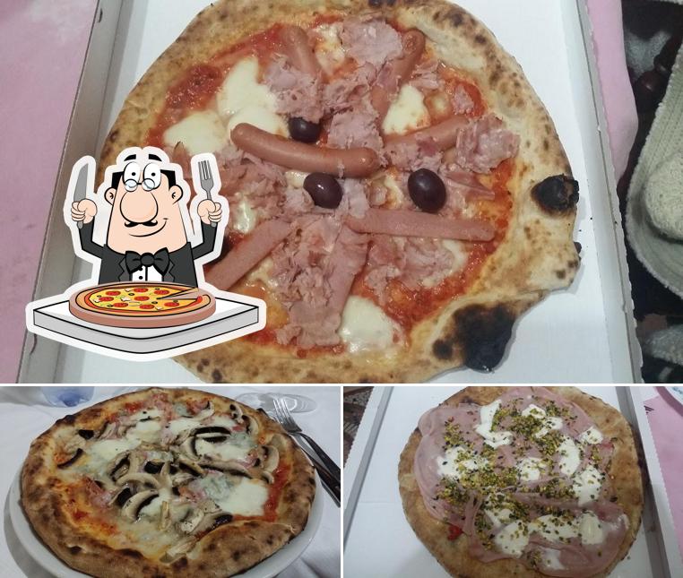 Essayez des pizzas à La Rosa Nera Pizzeria-Panificio