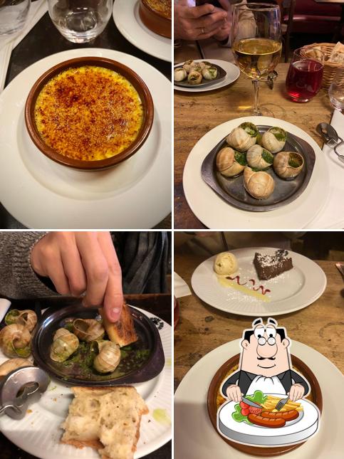 Crème brulée et escargots à LE BON BOCK