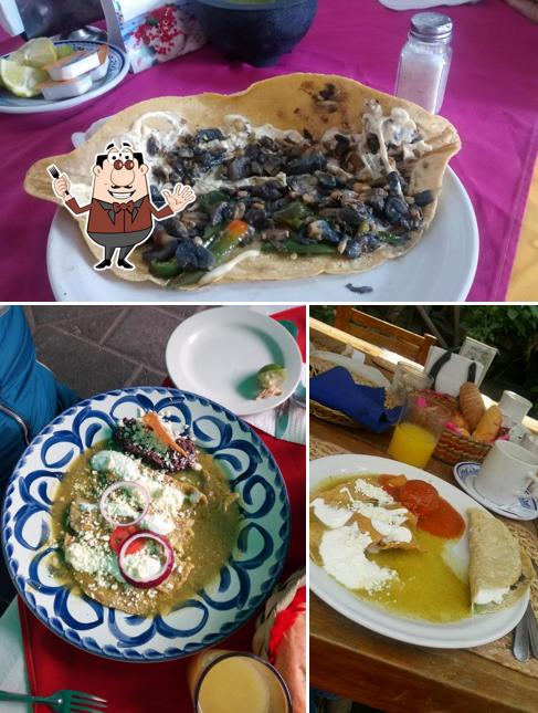Food at Restaurante La Casona de Tlaxcala
