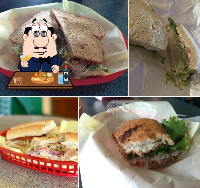 Squeeze Inn Sandwich Shop offers sandwiches and other lunch food