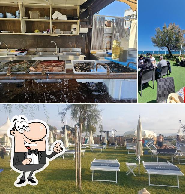 Dai un'occhiata agli interni di Mare Mosso Beach Club, Bar & Restaurant