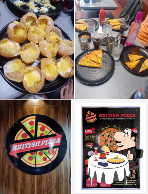 Try out a burger at BRITISH PIZZA VASTRAL