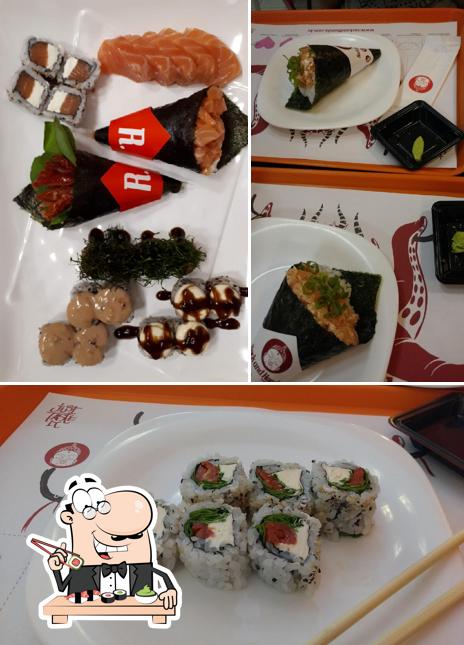 Presenteie-se com sushi no Rock. Temakeria