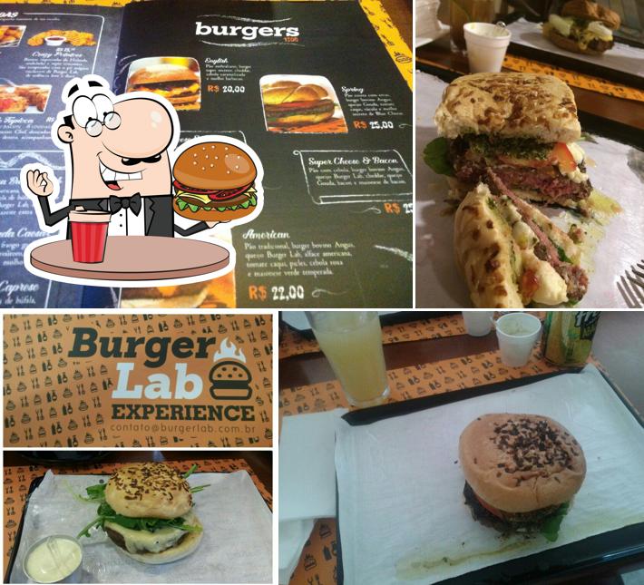 Os hambúrgueres do Burger Lab Experience irão satisfazer uma variedade de gostos