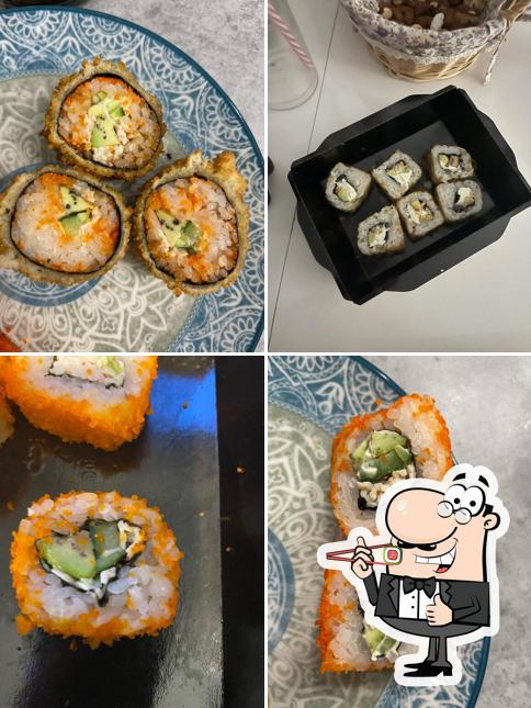В "Hatimaki" предлагают суши и роллы