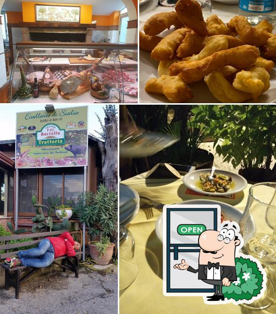 Gli esterni di Trattoria Fratelli Borrello