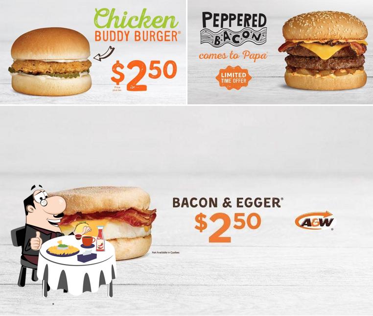 A&W Canada’s burgers will cater to satisfy a variety of tastes