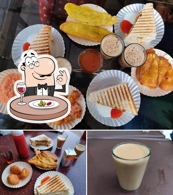 The restaurant's food and beverage