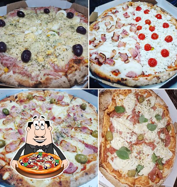 Consiga diversos estilos de pizza