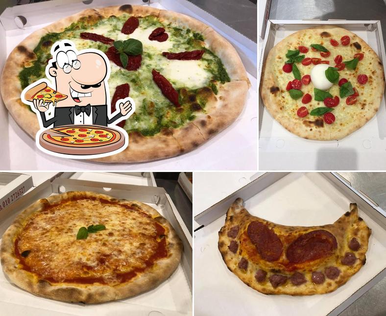 Choisissez des pizzas à Pizzeria Al Portico - Oregina