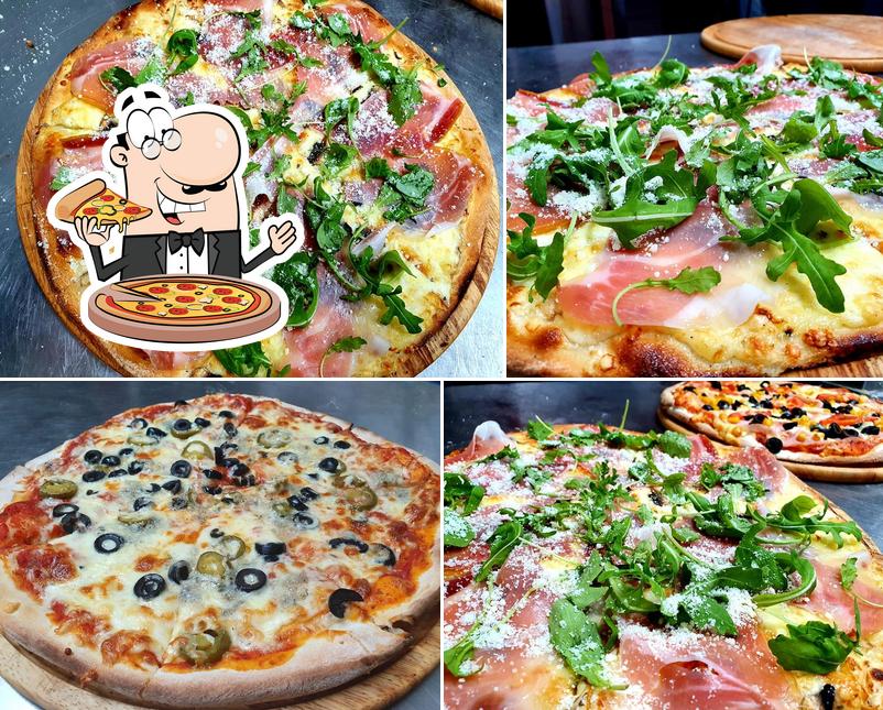 Pick pizza at Piccolo Pizza
