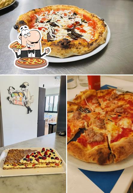 Choisissez des pizzas à Pulcinella