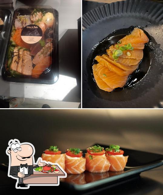 Experimente frutos do mar no Black Fish Sushi