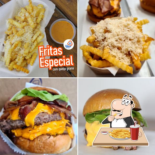 Prove batatas fritas no Tutano Burger