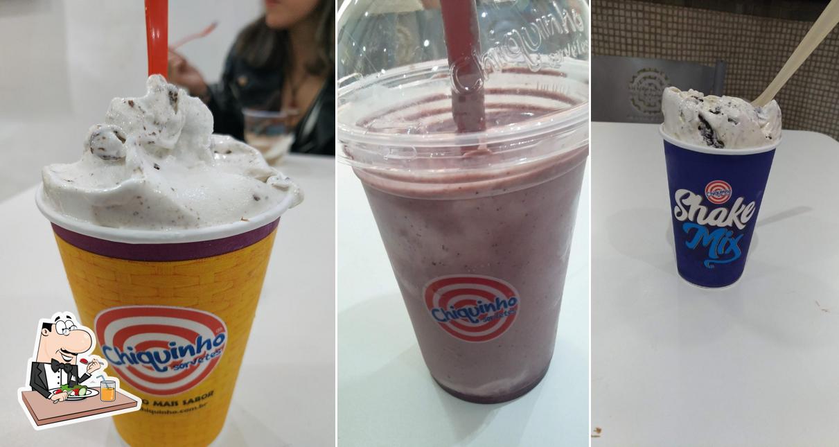 Comida em Chiquinho Sorvetes