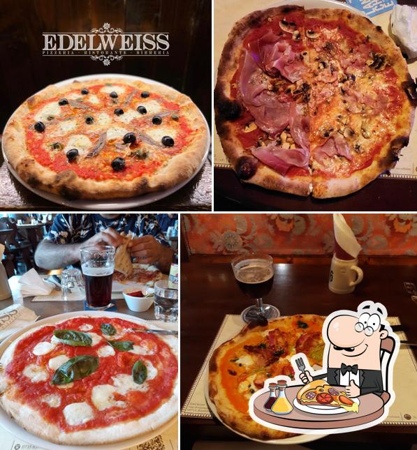 A Edelweiss, puoi assaggiare una bella pizza