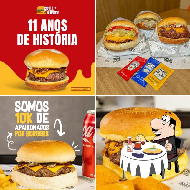 Hambúrguer em Grill Burguer
