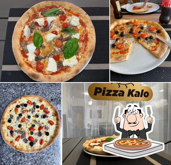 A Pizza Kalo, vous pouvez essayer des pizzas