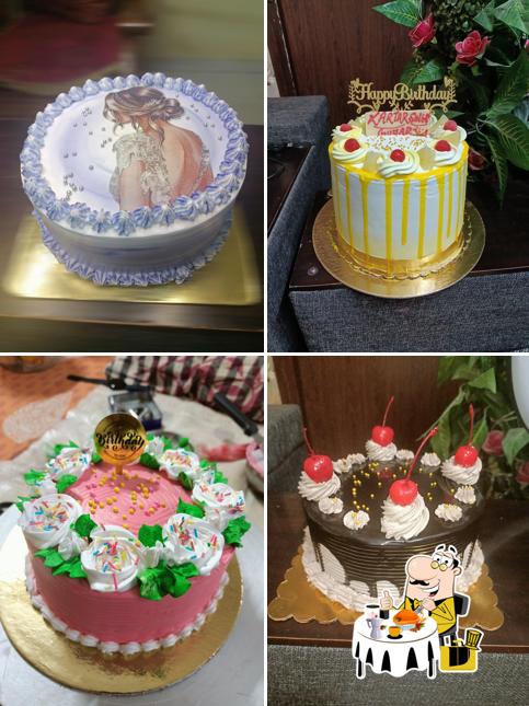 Food at Baker's cake homemade