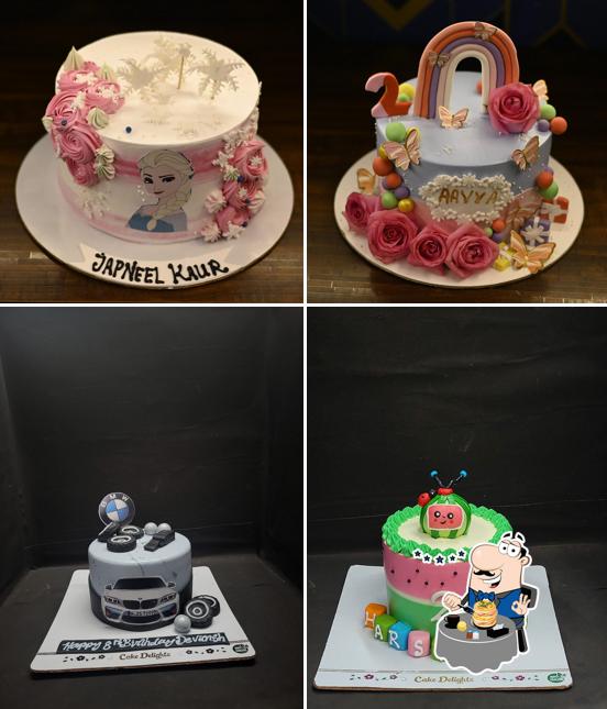 Food at Cafe Cake Delights