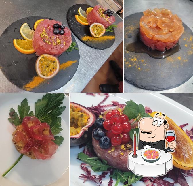 Tartare di tonno al Chiominto Ristorante Morolo