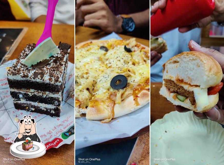 Golden bakes and sweets