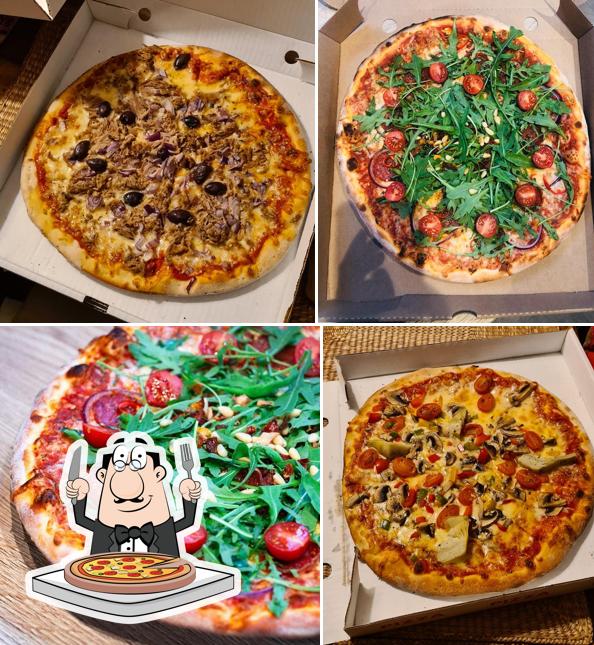 Choisissez des pizzas à Peppe & Roni