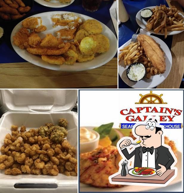 Captain's Galley in Statesville Restaurant menu and reviews