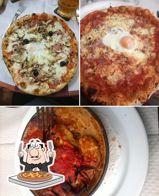 Essayez des pizzas à Pizzeria Palma D'Oro