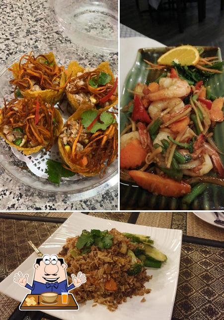 Food at Dingley Thai Restaurant