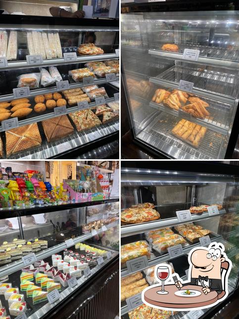 Food at Eiffiel's bakery