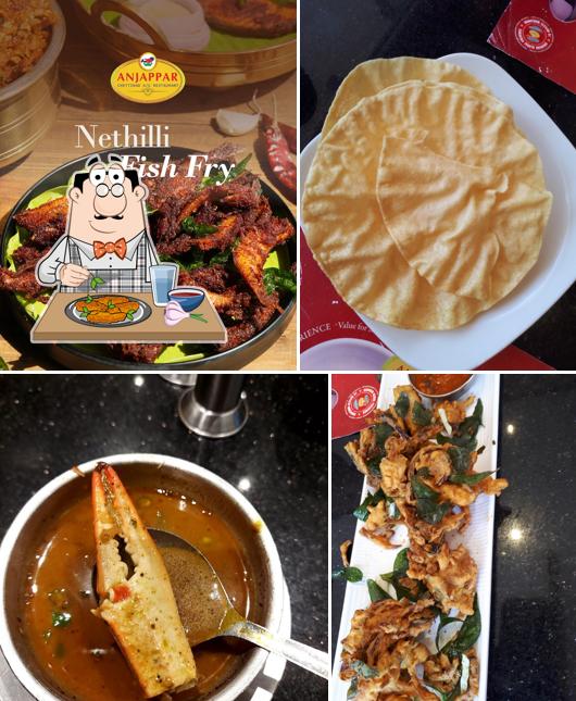 Alitas de pollo en ANJAPPAR Chettinad Non-Veg Restaurant