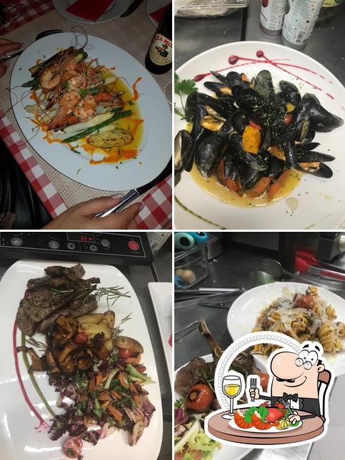 Order seafood at Angolino Café Bar & Trattoria