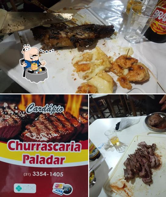 Comida em Churrascaria Paladar