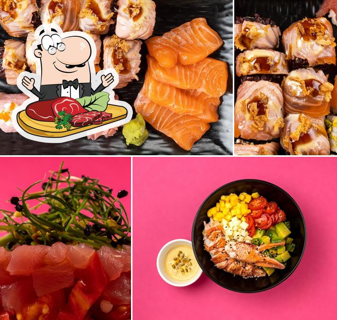 Essayez des plats à base de viande à Poke Sushi LOVE - Prati