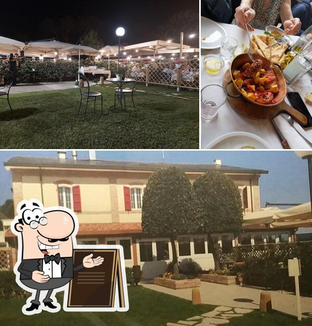 Puoi goderti l'aria fresca dal dehors di Ristorante Ca' Rossi Da Topo