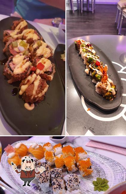 Food at Miss Sushi Cánovas Comida Japonesa