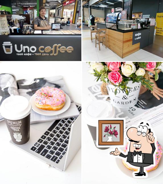 L’image de la intérieur et nourriture de Uno Coffee’s