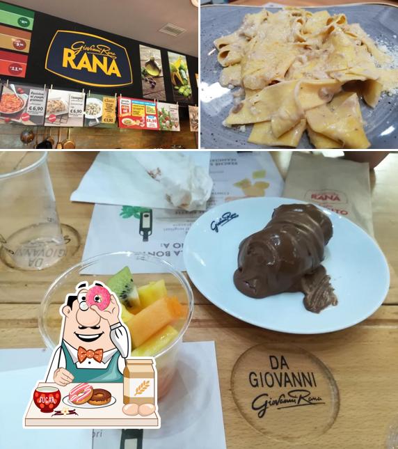 Da Giovanni Rana propose une éventail de desserts
