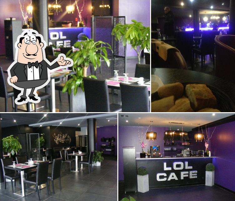 L'intérieur de Lol Café