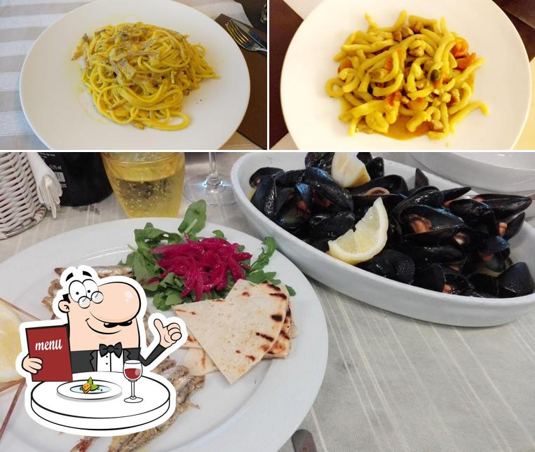 Platti al Ristorante Pizzeria Gli Angeli