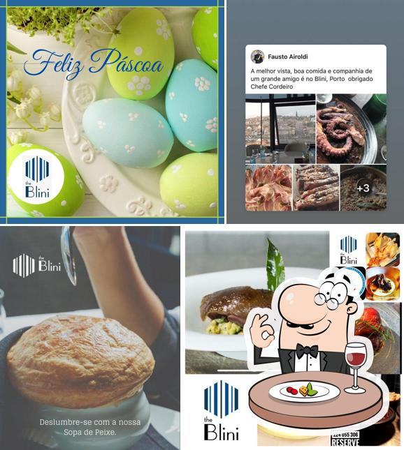 Comida em The Blini