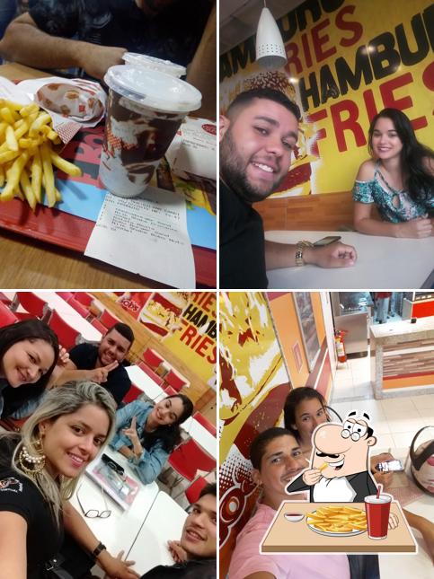 Prove batatas fritas no Bob's Burger - Ceci Cunha
