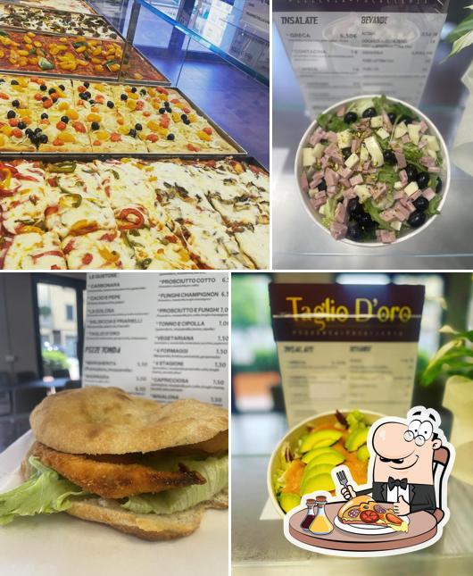 A Pizzeria taglio d’oro, puoi provare una bella pizza