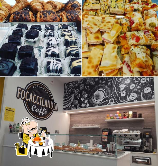 Questa è la foto che raffigura la cibo e interni di Focaccilandia Pavia